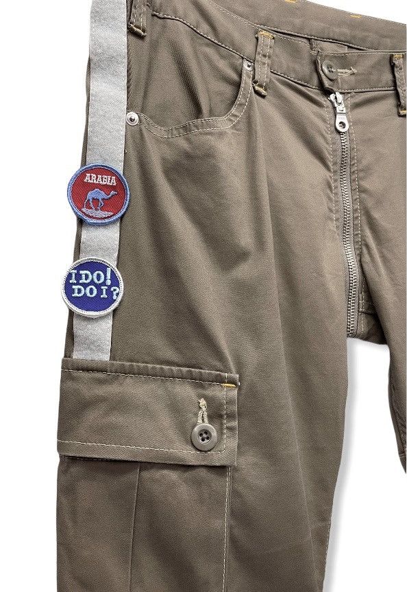 Designer × Japanese Brand RARE! GOOD MEN WEAR Fully Zipper Rise Cargo Pants Size US 31 - 6 Thumbnail