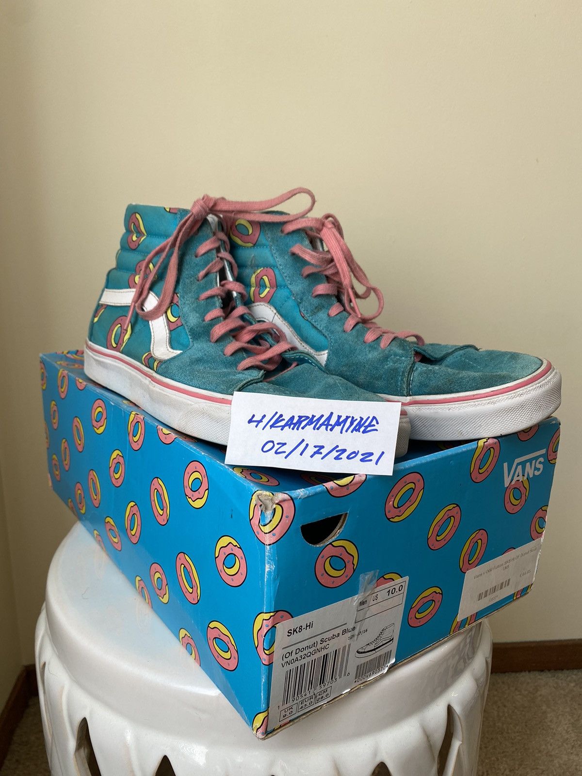 Odd future vans grailed best sale