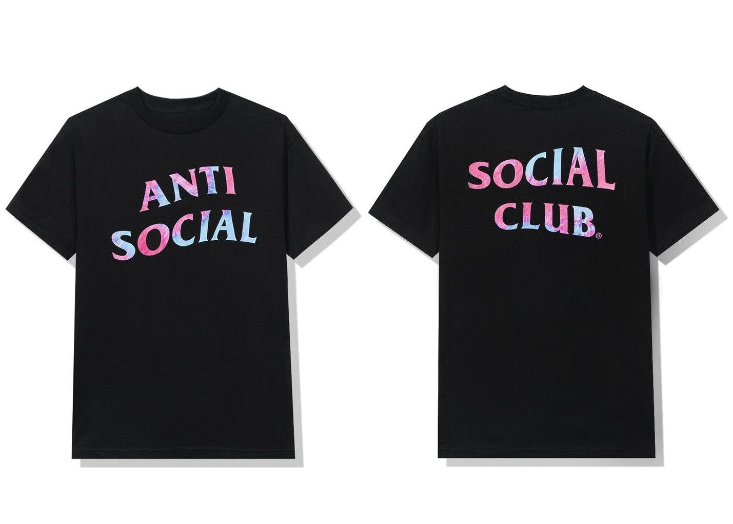 Anti Social Social Club DS ASSC Gemini Black Tee FTP Fog CDG BAPE KITH KAWS VLONE Size US XL / EU 56 / 4 - 1 Thumbnail