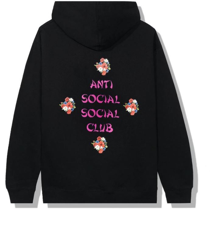 Anti Social Social Club Much Of Heaven Black Hoodie DS