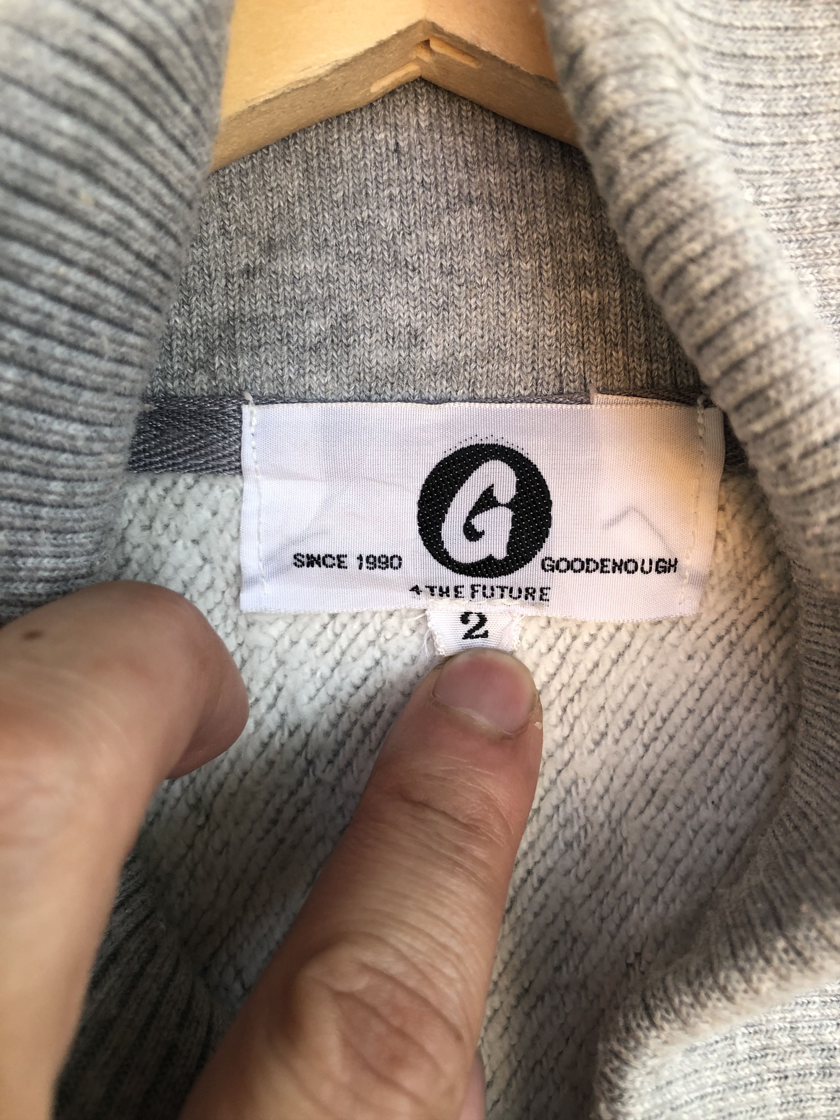 GOODENOUGH RARE VINTAGE GOODENOUGH BIG SPELL OUT & LOGO SWEATER Size US M / EU 48-50 / 2 - 10 Thumbnail