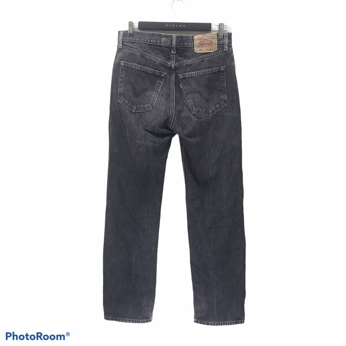 Levi's Vintage Levis 533 Faded Black Jeans Made in Japan Size US 32 / EU 48 - 3 Thumbnail
