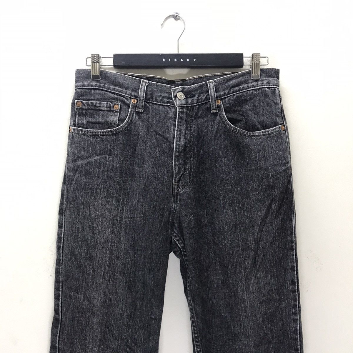 Levi's Vintage Levis 533 Faded Black Jeans Made in Japan Size US 32 / EU 48 - 10 Thumbnail