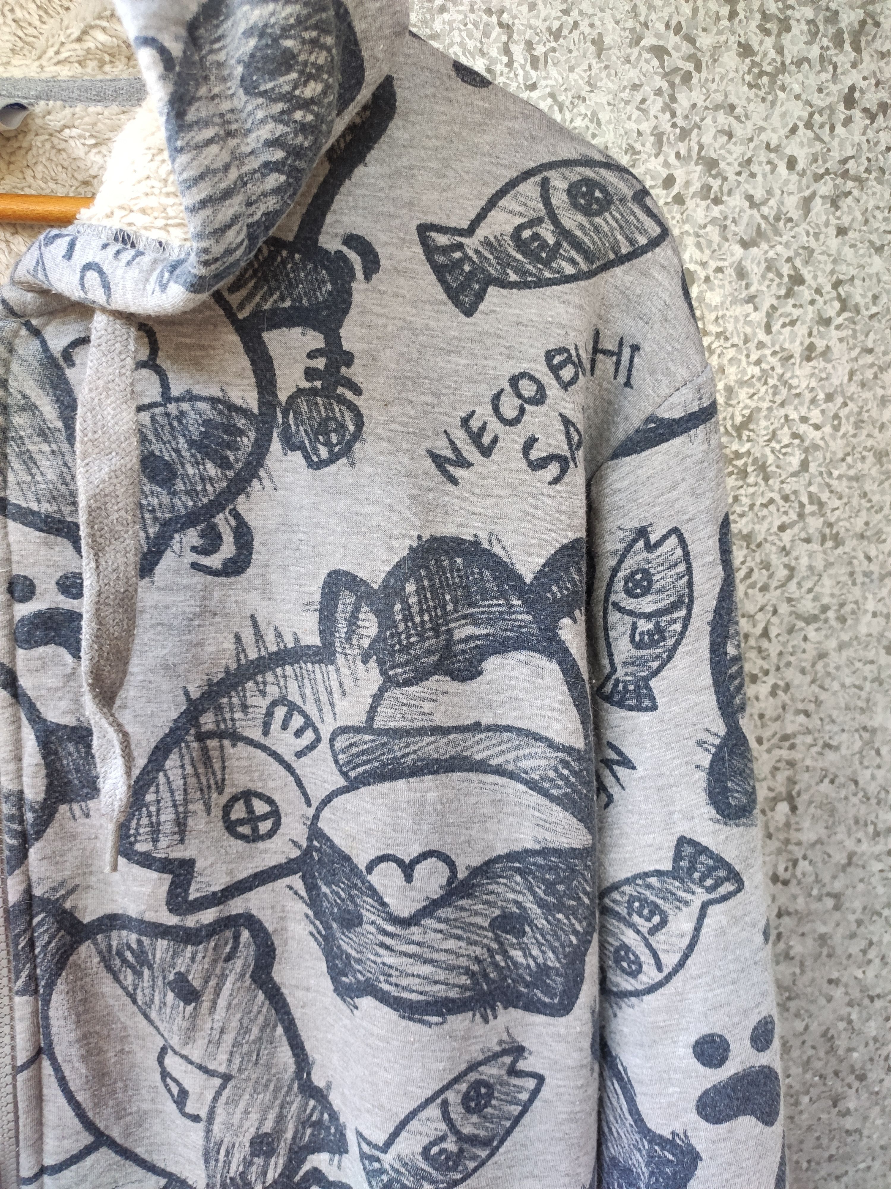 Anime Necobuchi San Hoodies full print Size US M / EU 48-50 / 2 - 6 Thumbnail