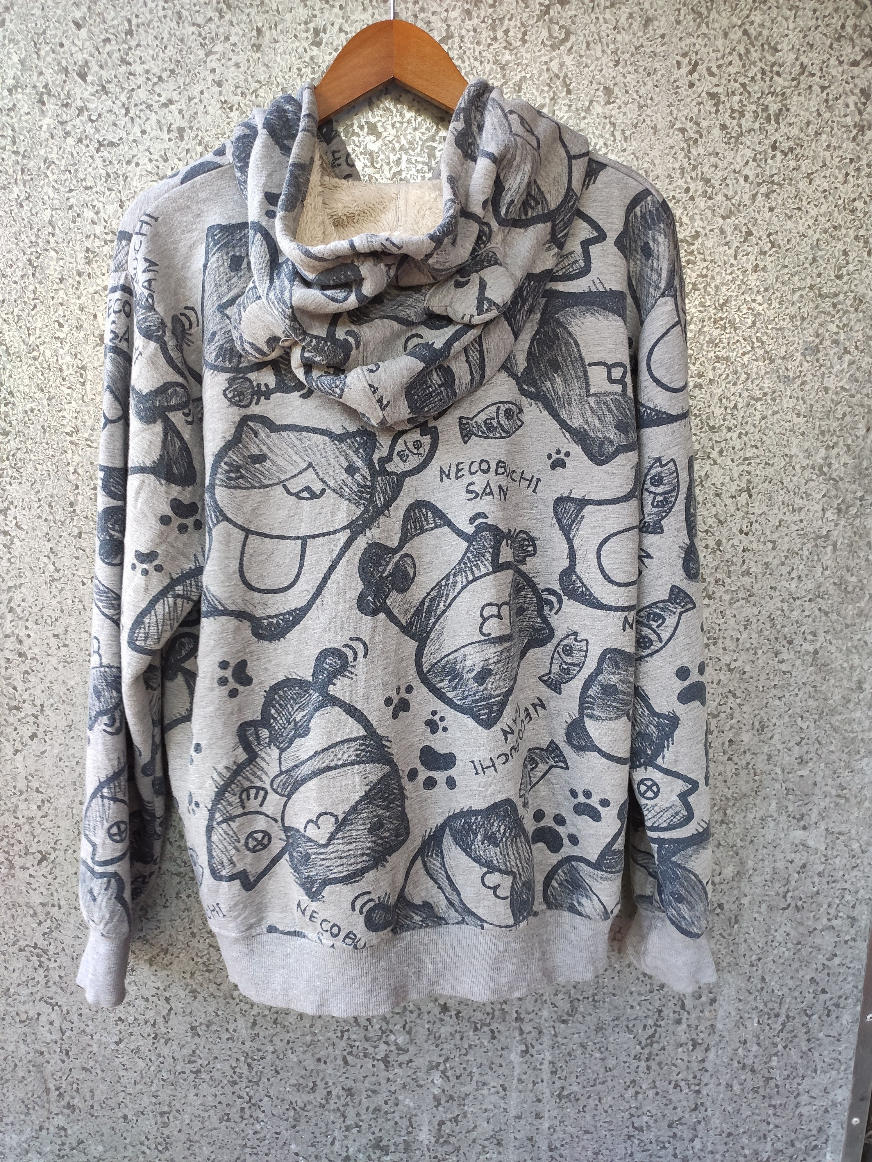 Anime Necobuchi San Hoodies full print Size US M / EU 48-50 / 2 - 2 Thumbnail