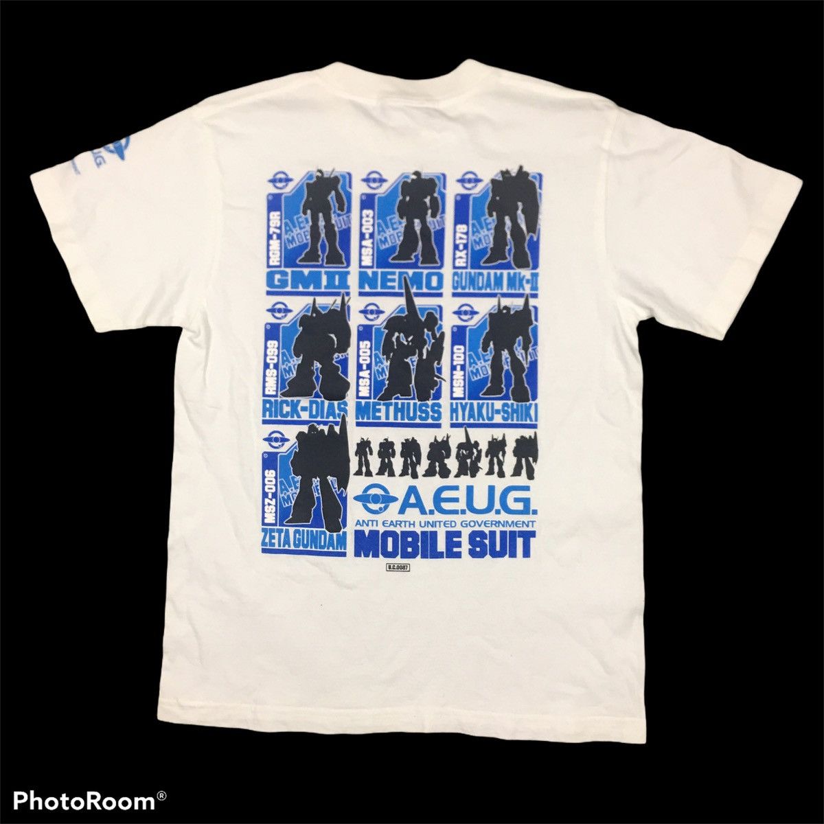 Anime Vintage Gundam Anime Cospa T-Shirt Size US S / EU 44-46 / 1 - 4 Thumbnail
