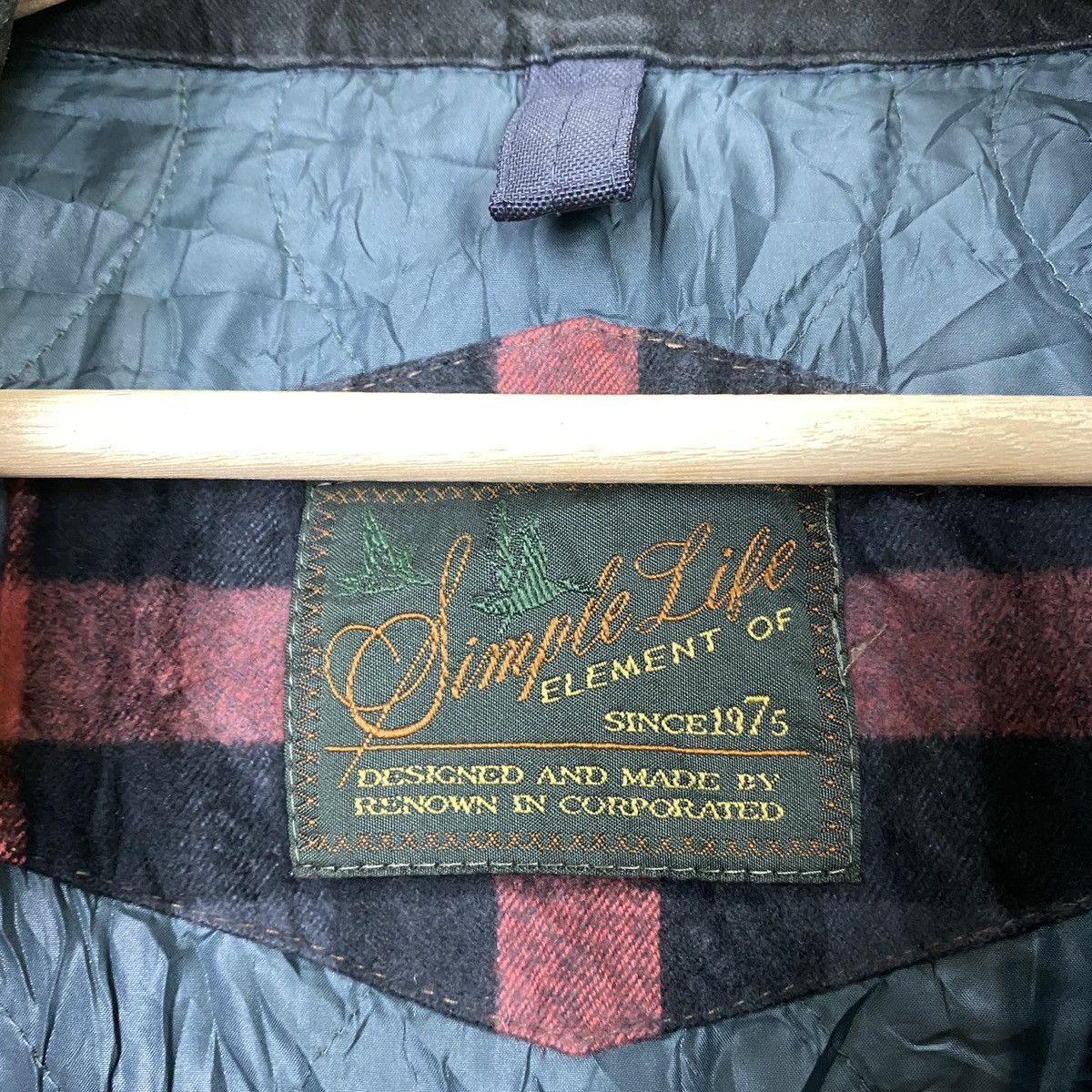 Japanese Brand × Vintage Simple Life Zip Up Jacket Size US M / EU 48-50 / 2 - 7 Thumbnail