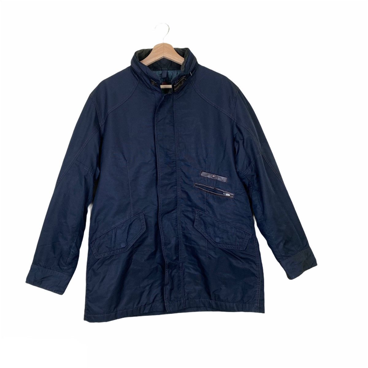 Japanese Brand × Vintage Simple Life Zip Up Jacket Size US M / EU 48-50 / 2 - 1 Thumbnail