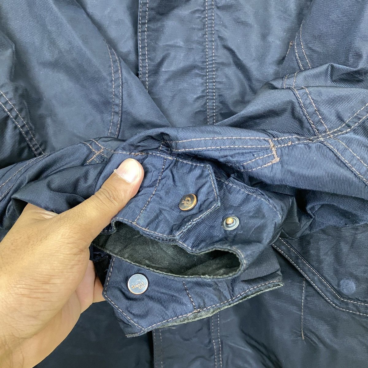 Japanese Brand × Vintage Simple Life Zip Up Jacket Size US M / EU 48-50 / 2 - 10 Thumbnail