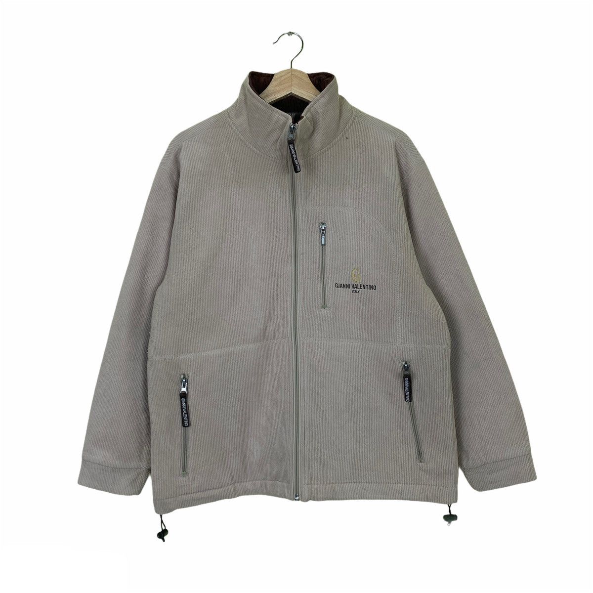 Valentino × Vintage Gianni Valentino Zip Up Jacket Size US M / EU 48-50 / 2 - 1 Thumbnail