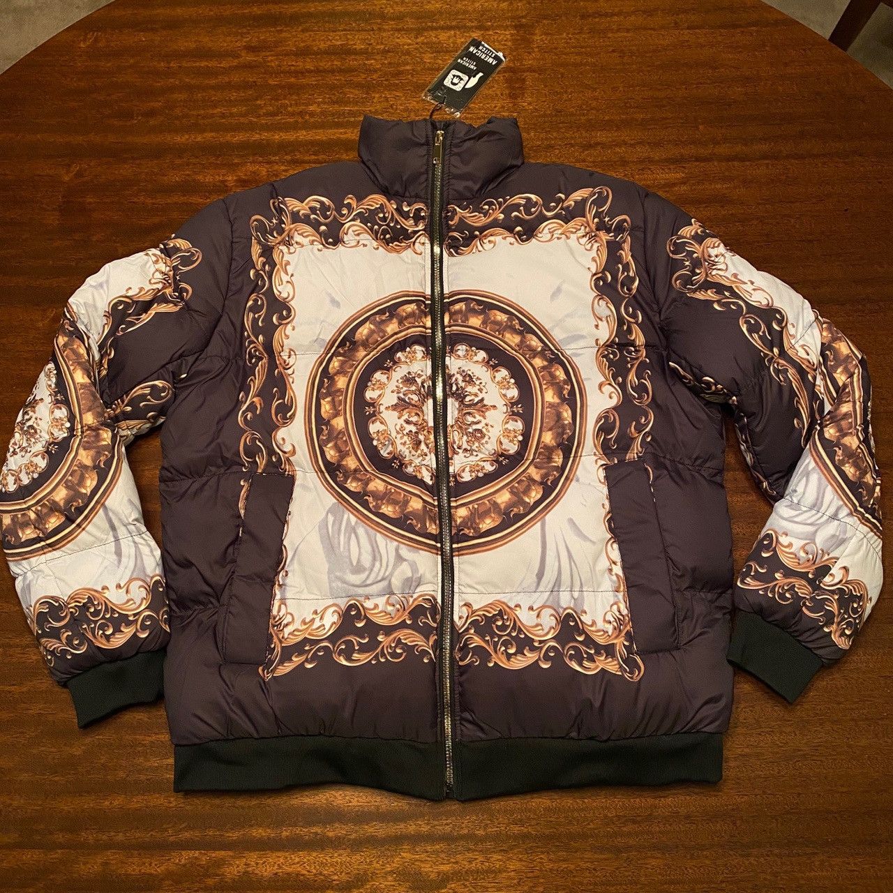 American Stitch Brand NWT American Stitch All-over Print Puffer Coat Size L Size US L / EU 52-54 / 3 - 1 Thumbnail