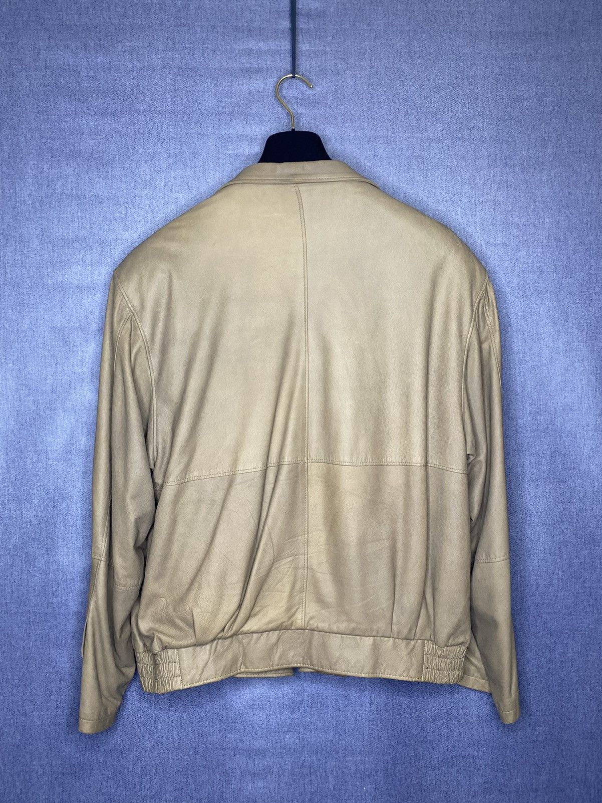 Bally × Vintage Bally vintage lama leather jacket Size US L / EU 52-54 / 3 - 3 Thumbnail