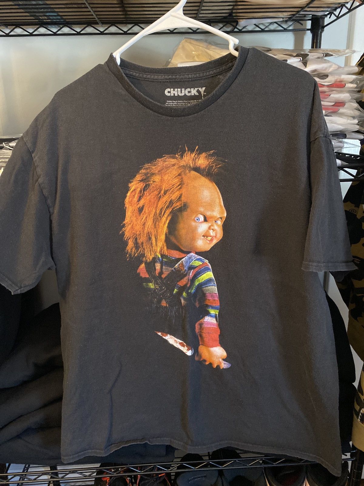 Vintage 2004 VINTAGE CHUCKY FILM TEE Size US XL / EU 56 / 4 - 4 Thumbnail