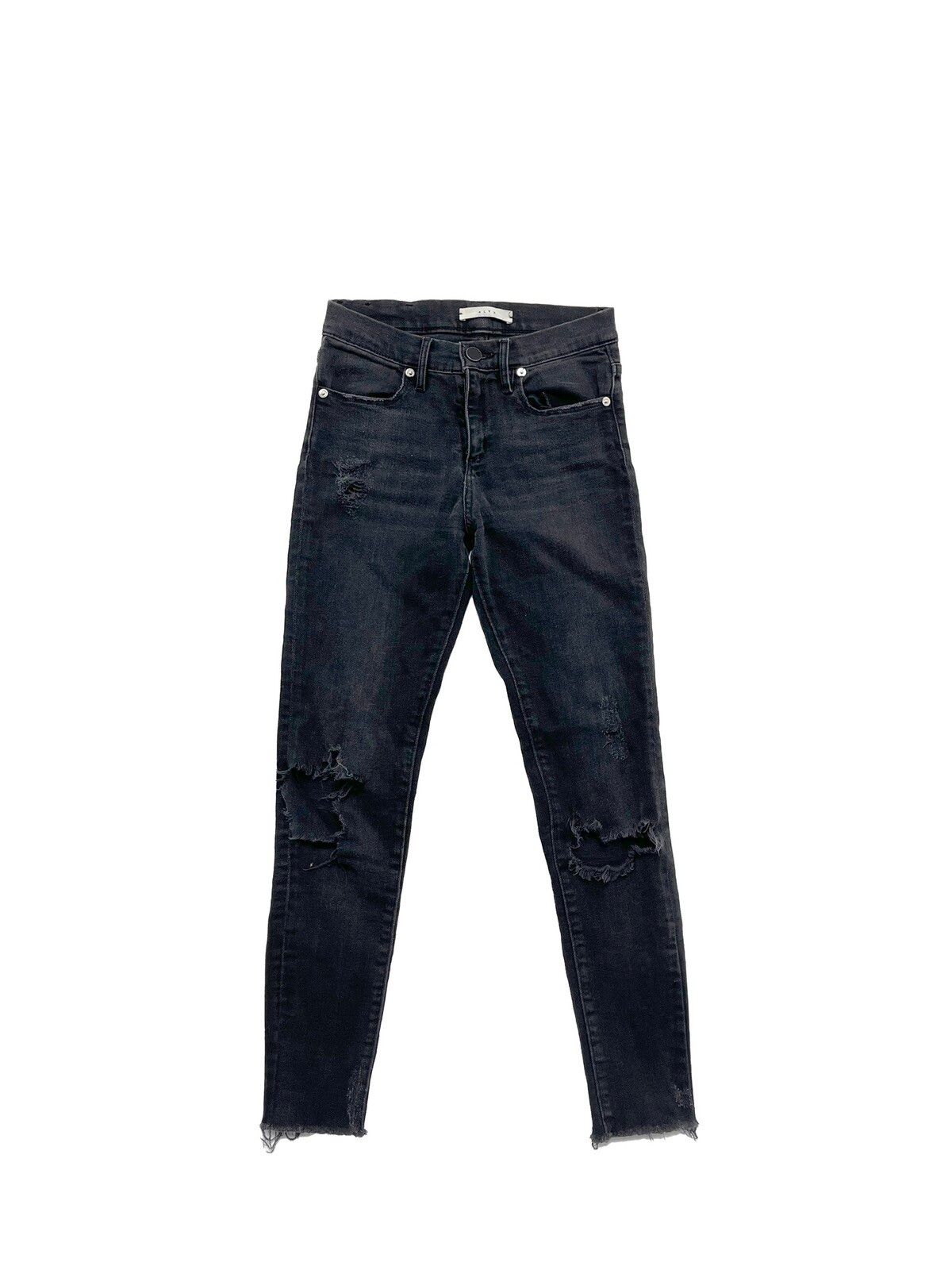 1017 ALYX 9SM Alyx distressed black jeans | Grailed