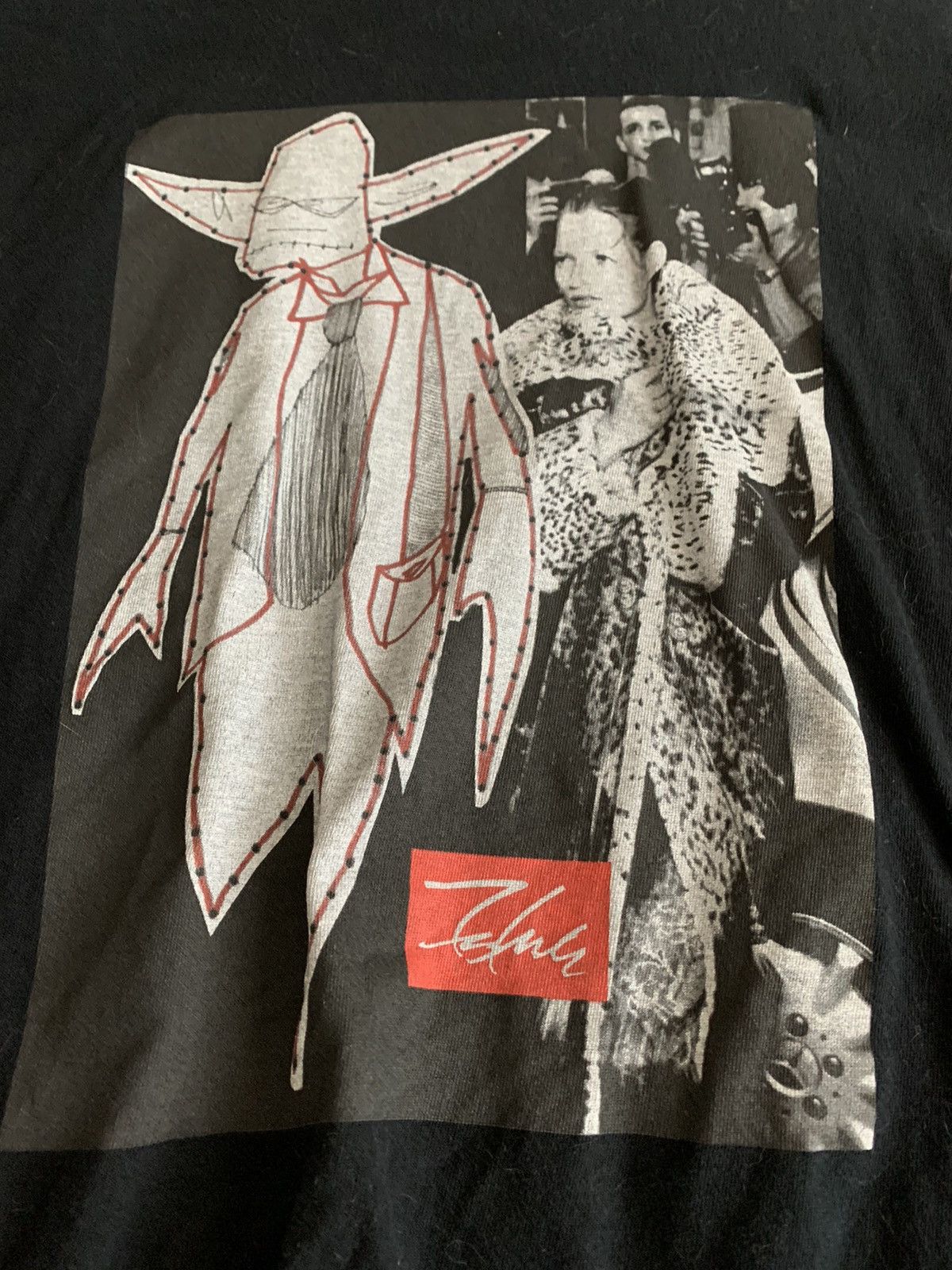 Futura Rare Futura Laboratories Kate Moss Shirt | Grailed