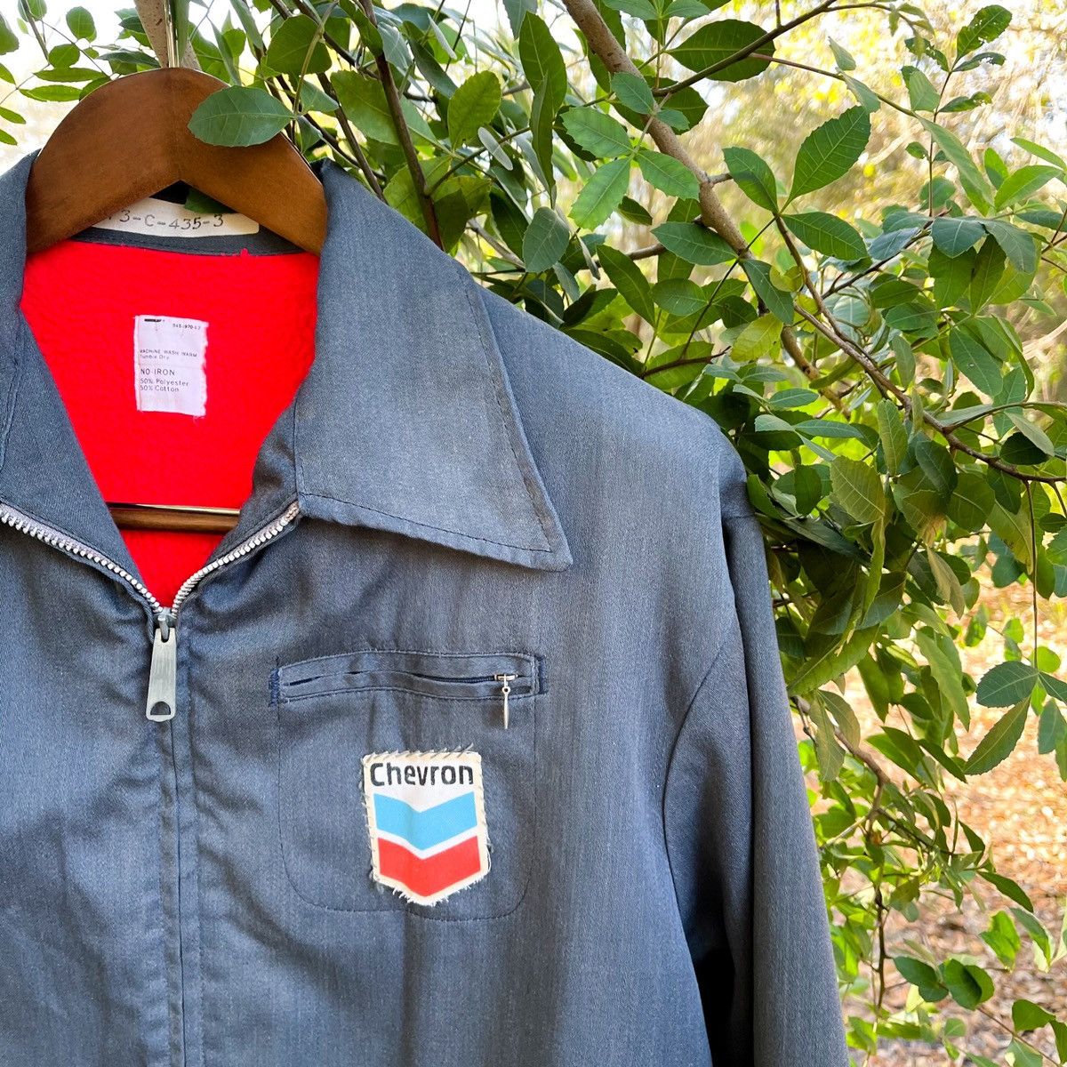 Vintage gas hot sale station jacket