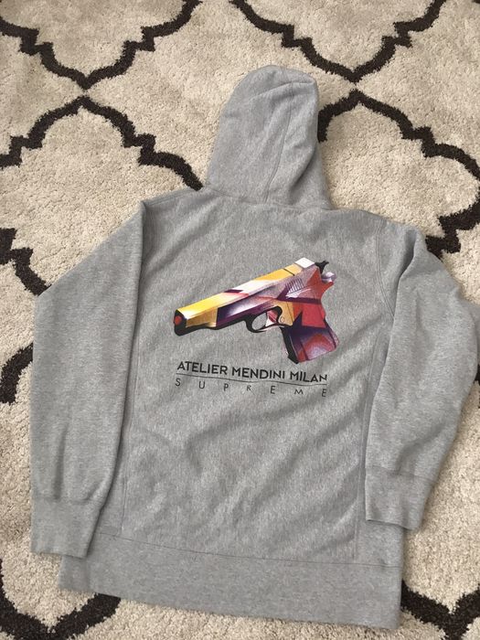 Supreme hot sale gun hoodie