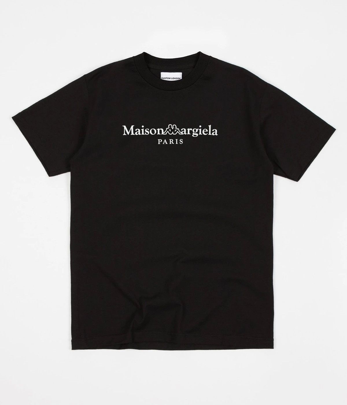 Vintage Maison Margiela x Kappa Kustom London Black Tee | Grailed