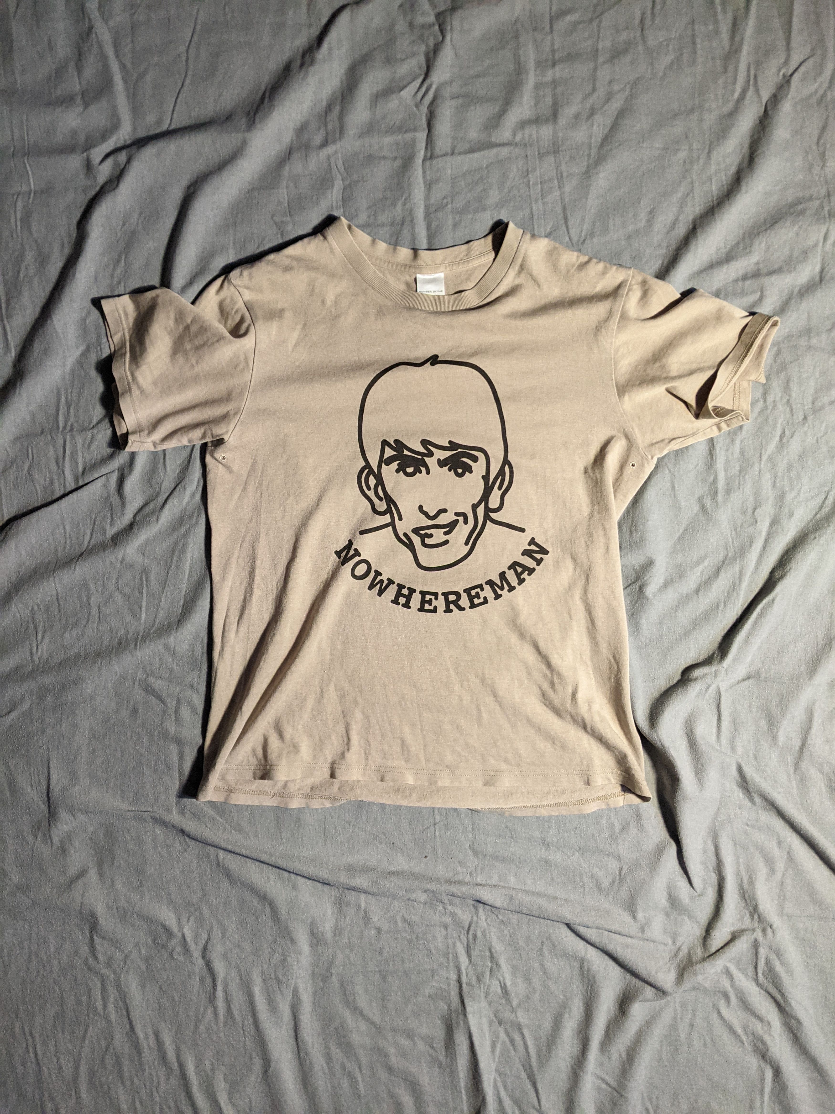 Number Nine 2002 Nowhere man t-shirt