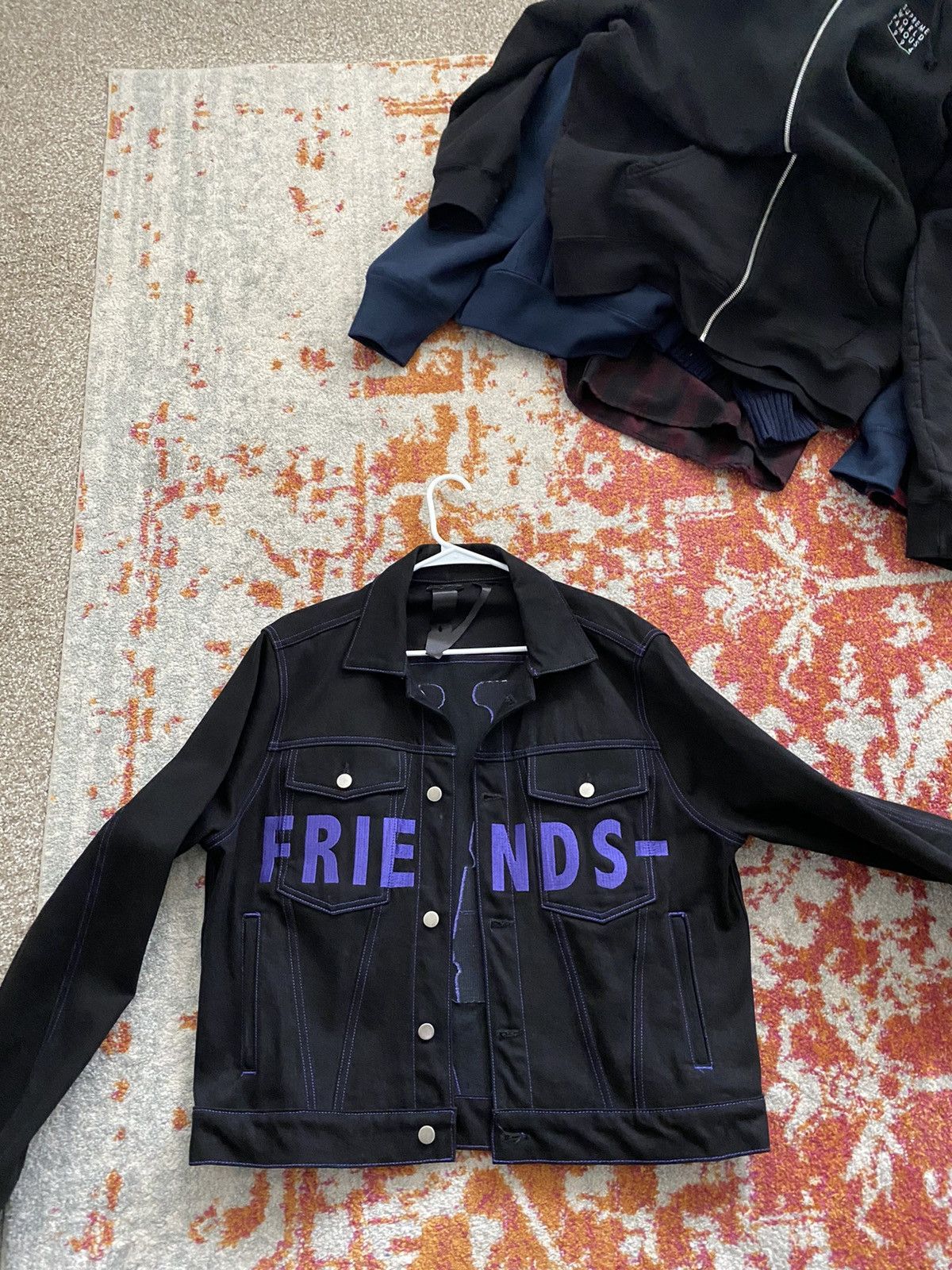 Purple vlone jacket store
