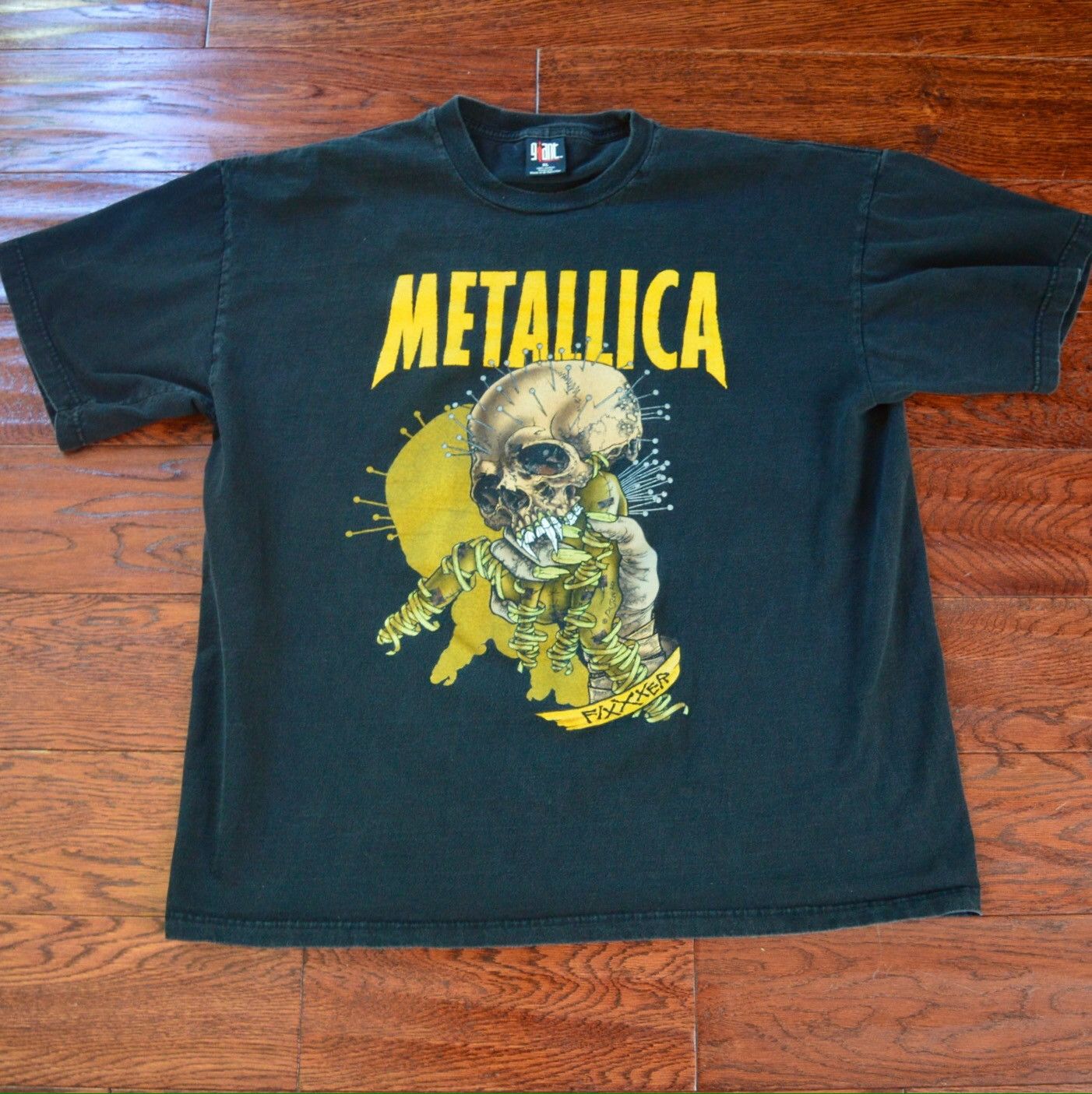 Metallica Vintage 90s Metallica Pushead Fixxxer T-Shirt | Grailed