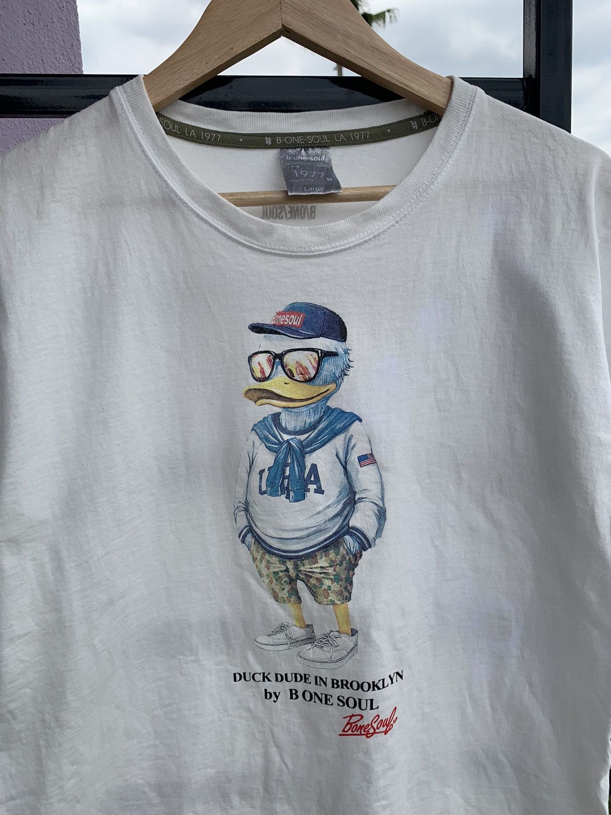 Japanese Brand Duck Dude B One Soul Tshirt | Grailed