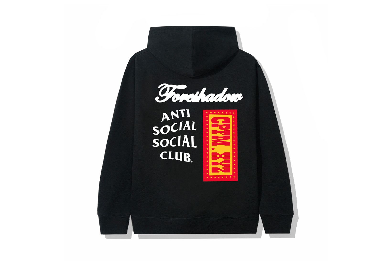 CPFM X ASSC Anti Social Social Club Black Hoodie DS