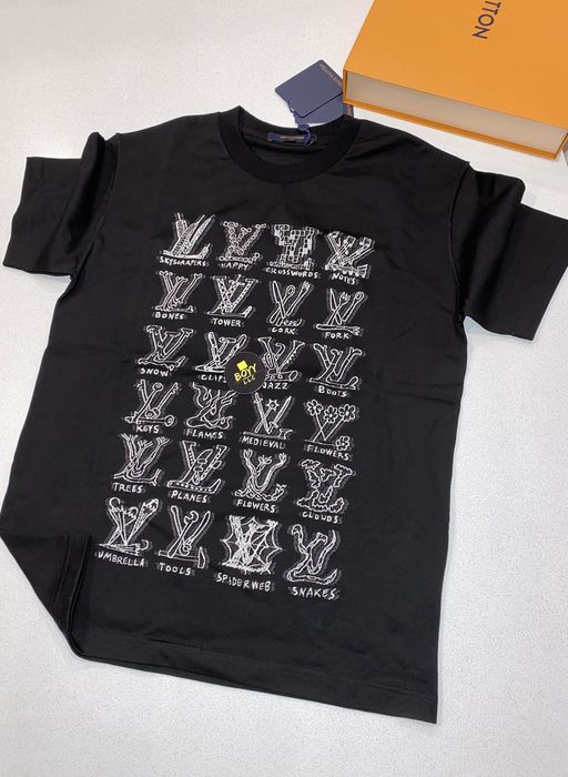 Louis Vuitton LV Jazz Flyers Short-Sleeved T-Shirt Size M