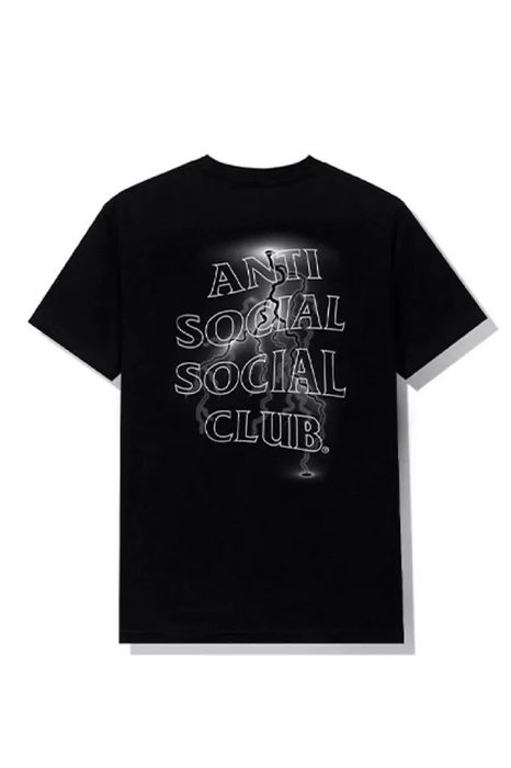 Anti social social 2024 club lightning tee