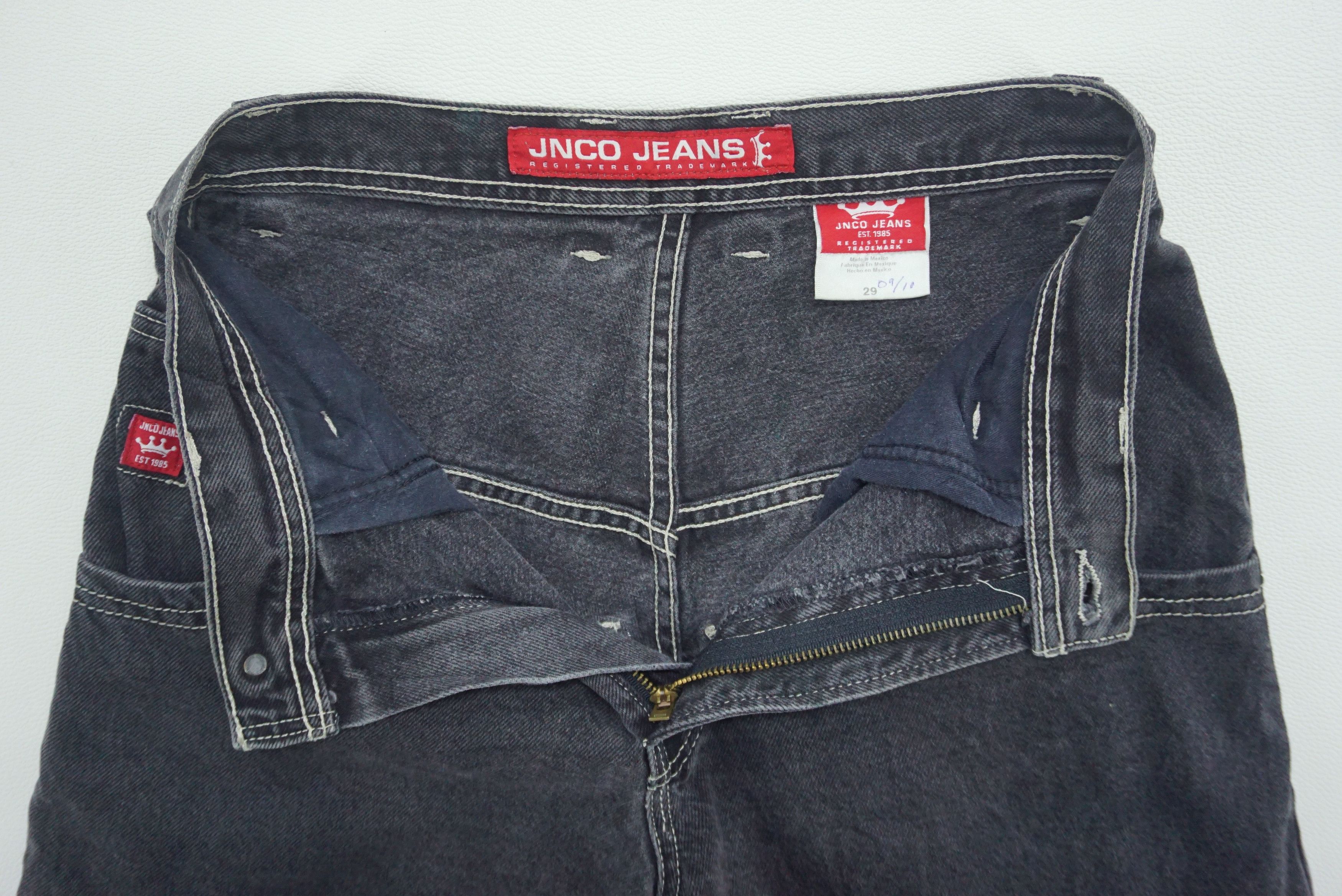 Streetwear JNCO Baggy Skateboard Hip Hop Denim Shorts Embroidered Size US 30 / EU 46 - 3 Thumbnail