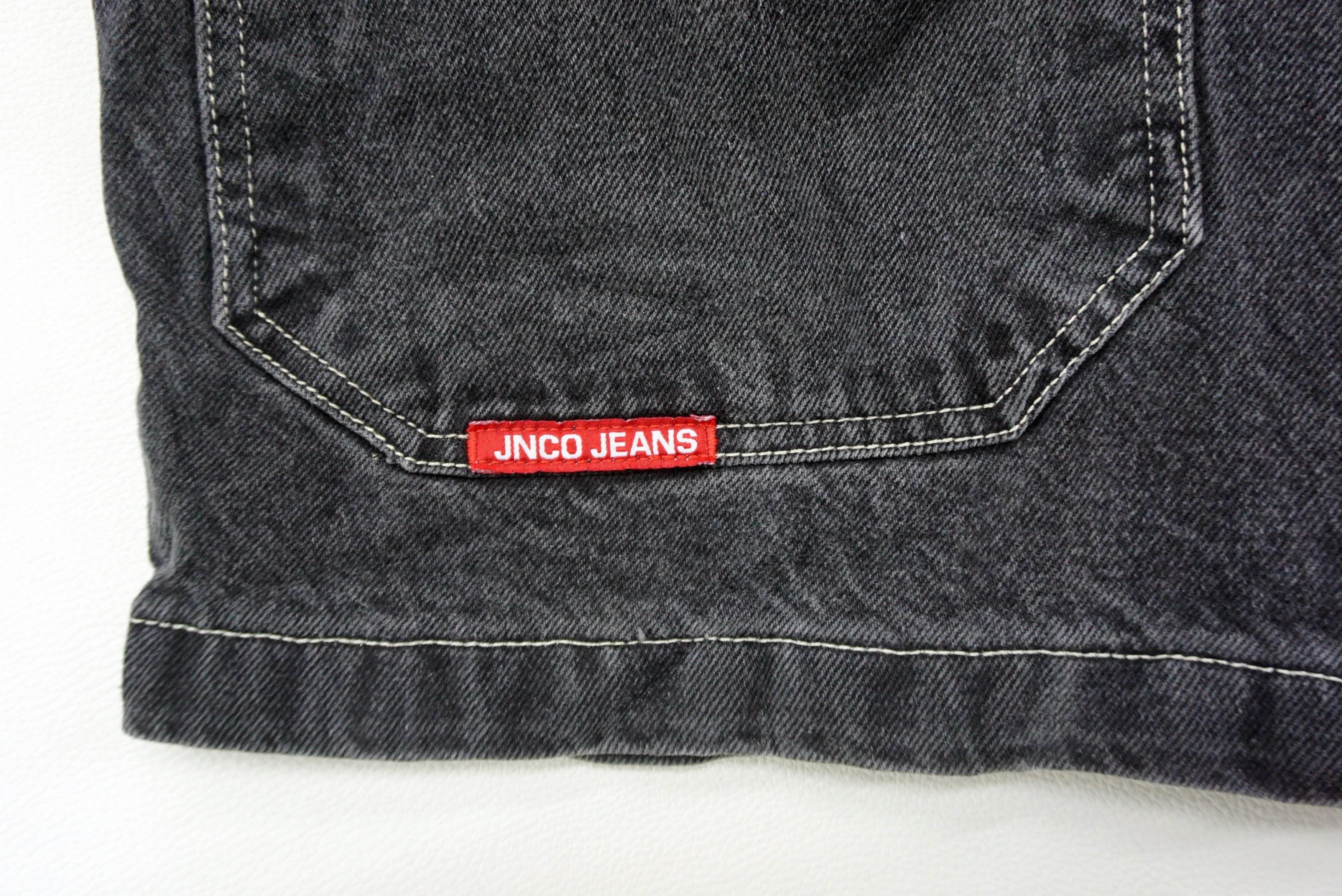 Streetwear JNCO Baggy Skateboard Hip Hop Denim Shorts Embroidered Size US 30 / EU 46 - 6 Thumbnail