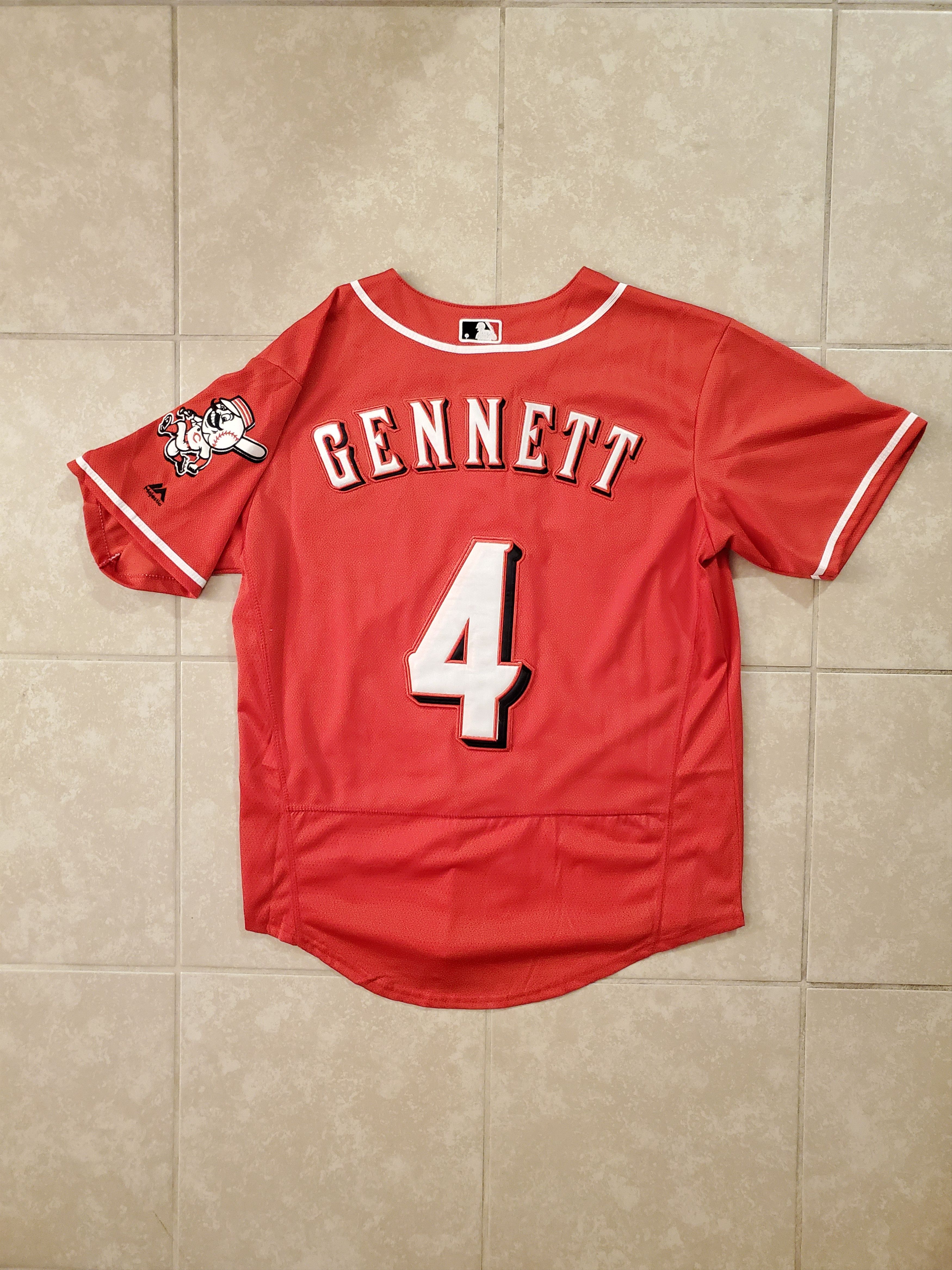 Majestic Cincinatti Reds Scooter Gennett Authentic Majestic Jersey Size US M / EU 48-50 / 2 - 6 Thumbnail
