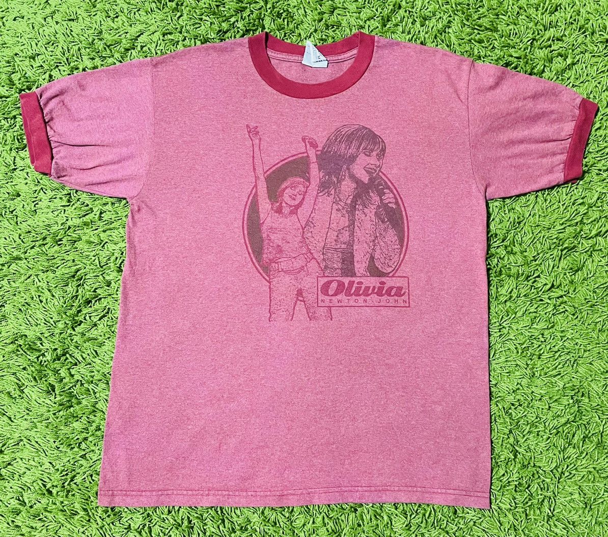 Band Tees × Vintage Olivia Newton John British-Australian singer Size US M / EU 48-50 / 2 - 1 Thumbnail