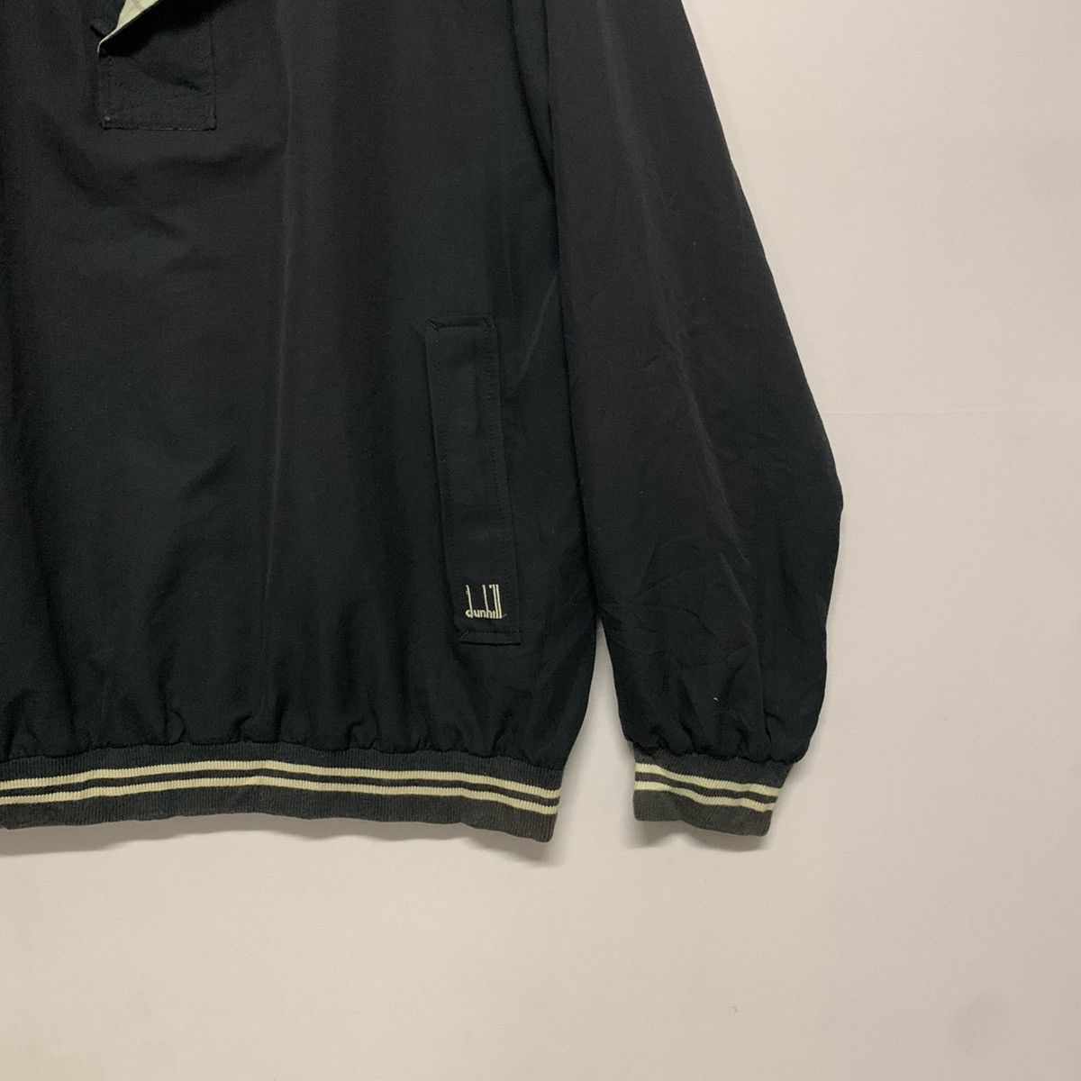 Alfred Dunhill × Vintage ⚡️OFFERS ACCEPT⚡️Vintage Dunhill Embroidery Half Zip Sweater Size US L / EU 52-54 / 3 - 3 Thumbnail