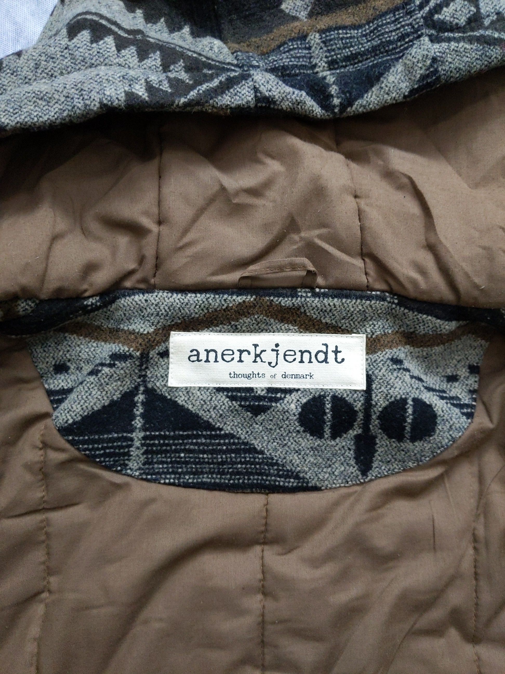 Vintage ANERKJENDT vintage parka jacket retro aztec print L-XL Size US L / EU 52-54 / 3 - 5 Thumbnail