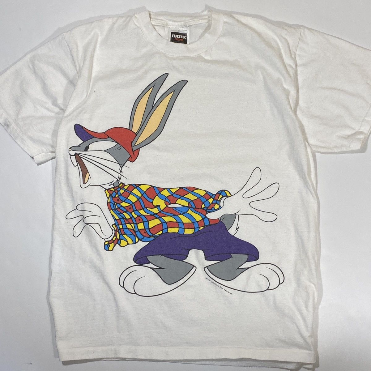 Vintage × Warner Bros 90’s Bugs Bunny Tee Shirt Size US L / EU 52-54 / 3 - 1 Thumbnail