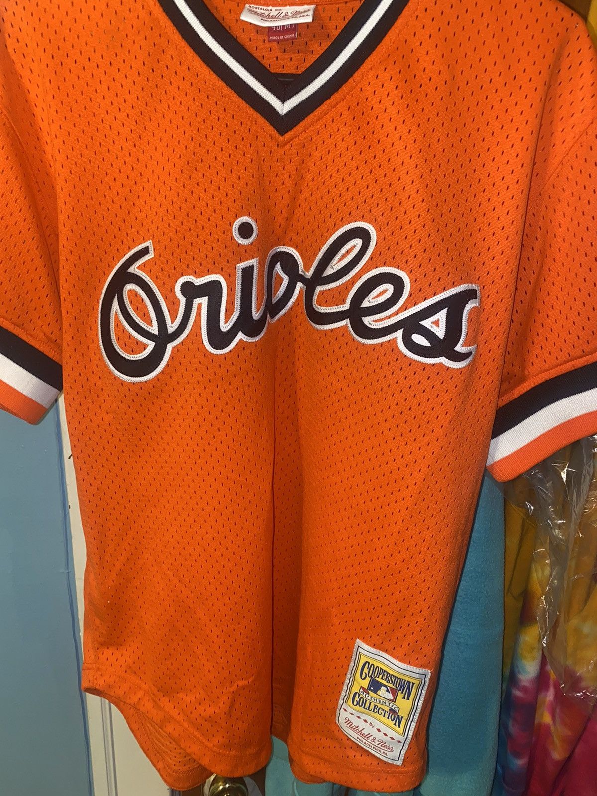 Hot Baltimore Orioles Mitchell & Ness Jersey