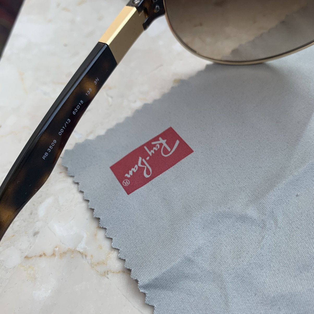 RayBan Ray-Ban Gold Sunglasses Size ONE SIZE - 4 Thumbnail
