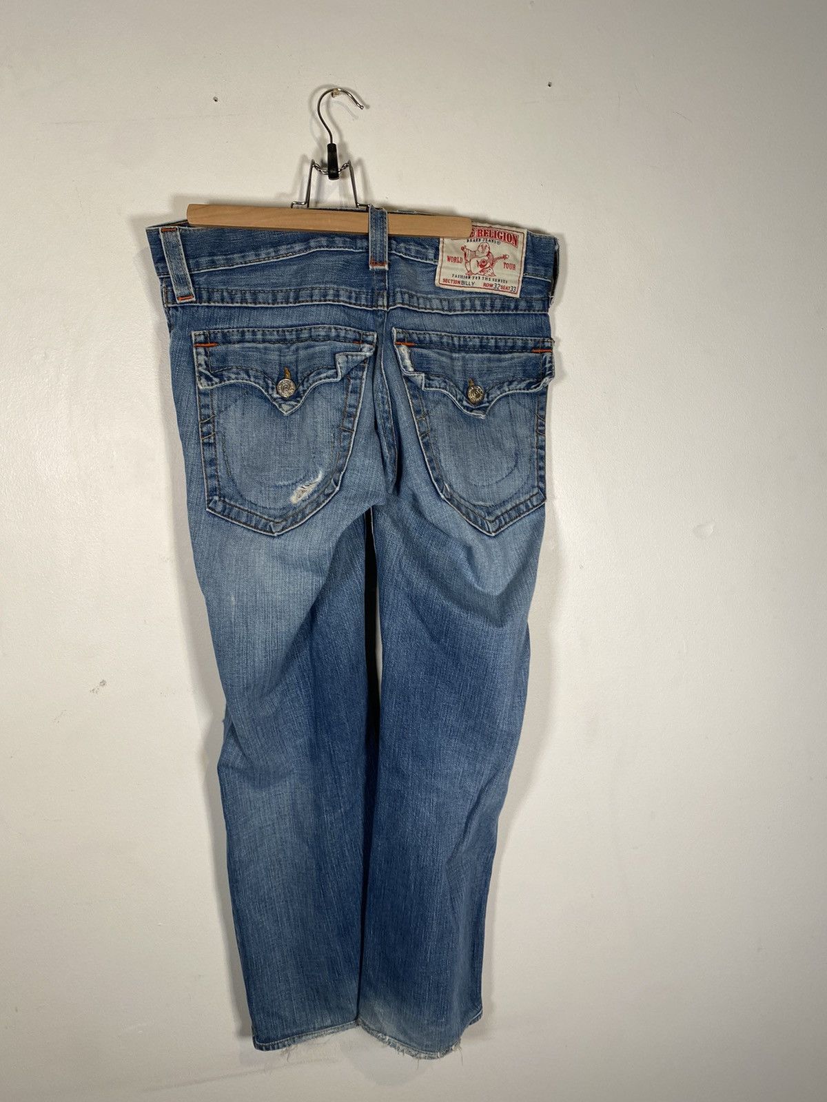 True Religion Distressed Billy Pant 32x33 Size US 32 / EU 48 - 6 Thumbnail