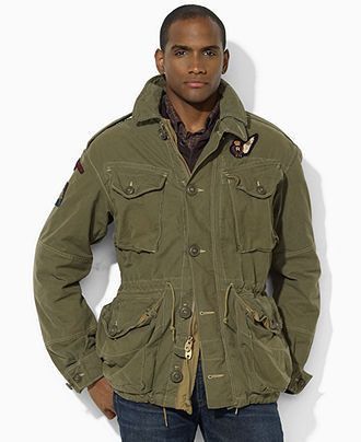 Ralph lauren combat jacket best sale