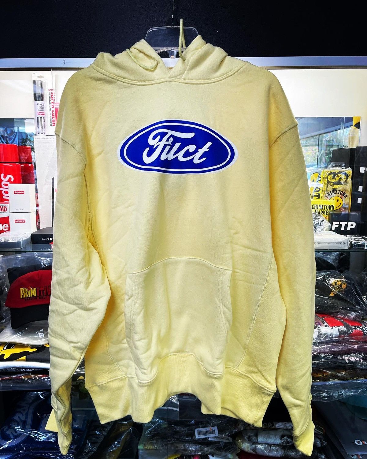 FUCT FUCT Ford logo parody hoodie | Grailed