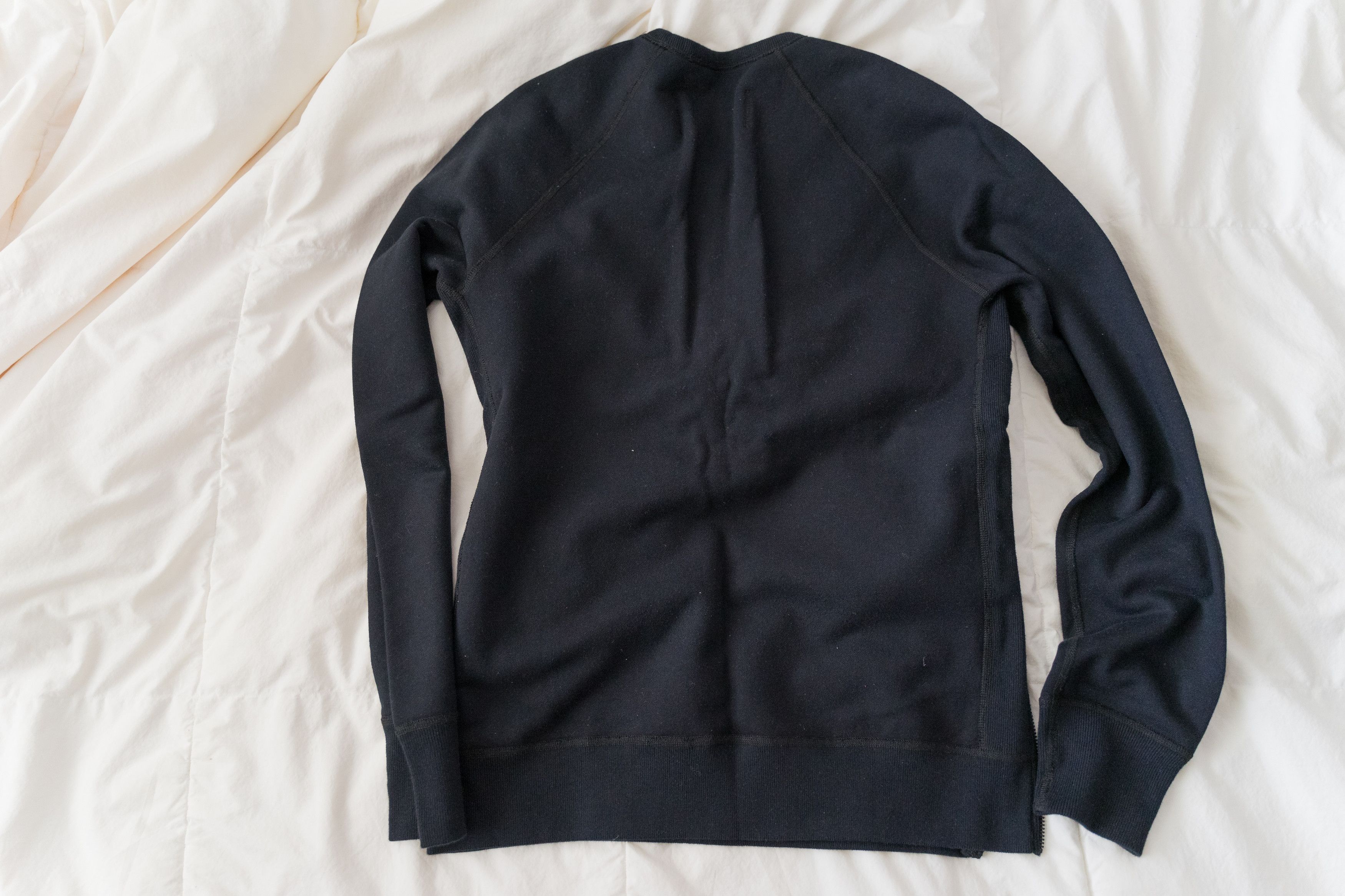 Reigning Champ Reigning Champ Side Zip Crewneck Black Small Size US S / EU 44-46 / 1 - 3 Thumbnail