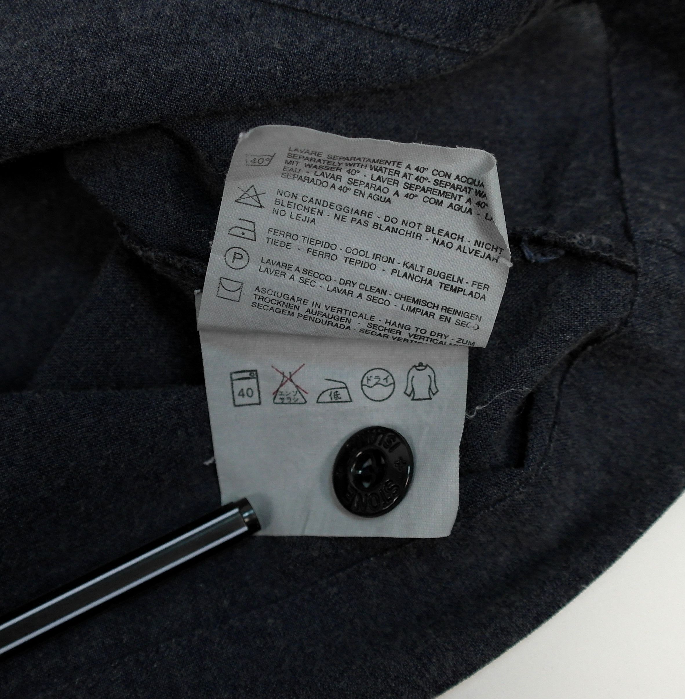 Stone Island Stone Island Zip Shirt Vintage Size US XXL / EU 58 / 5 - 6 Thumbnail