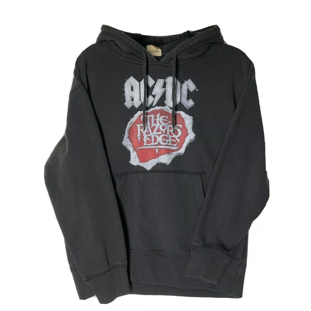 AC/DC × Band Tees × Vintage Vintage Ac/Dc Hoodie Size Medium Black ...