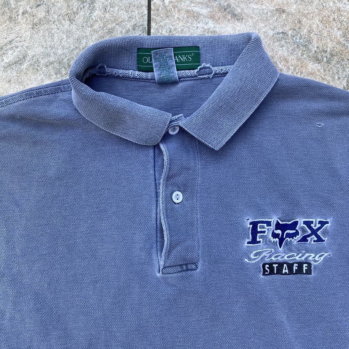 Fox Racing VINTAGE Fox Racing Polo Size US L / EU 52-54 / 3 - 2 Thumbnail