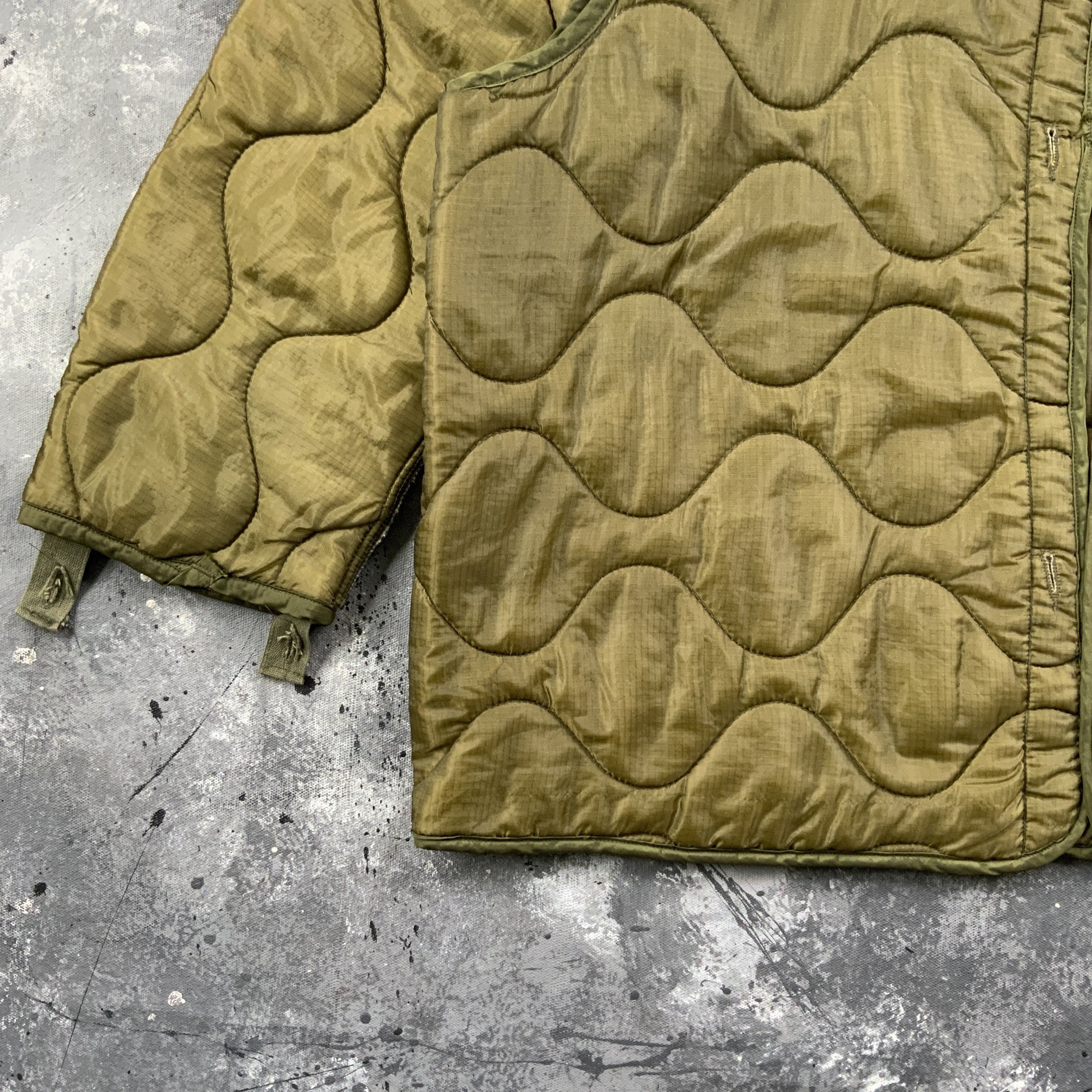 Vintage 70s M-65 Military Liner Jacket Size US XL / EU 56 / 4 - 4 Thumbnail