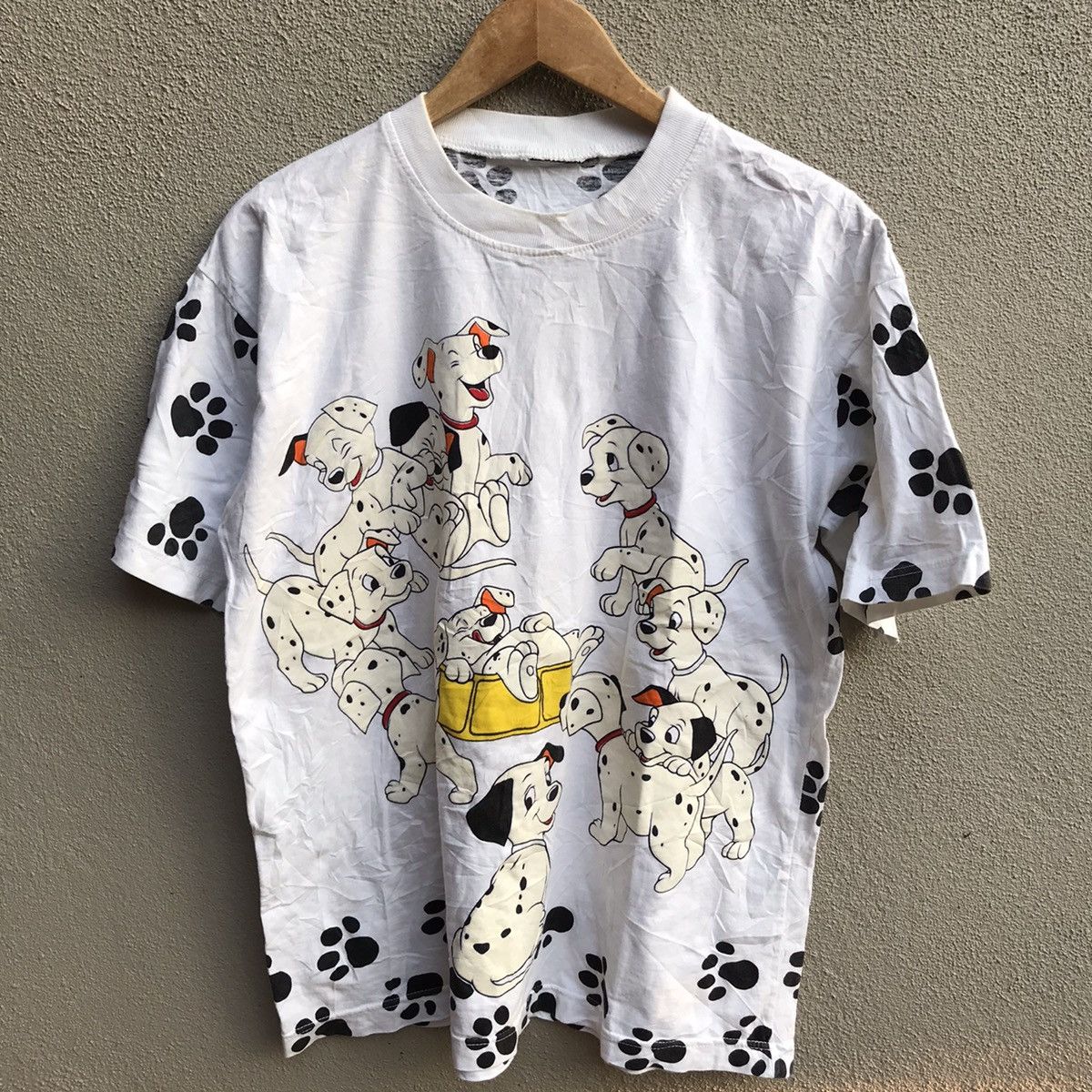 Vintage Vintage 101 DALMATIONS movie aop tee disney Size US L / EU 52-54 / 3 - 2 Thumbnail