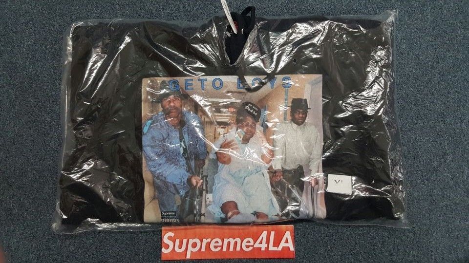 Supreme Supreme 17S/S Rap A Lot Records Geto Boys Hoodie Black Size XL 1000% Authentic Size US XL / EU 56 / 4 - 5 Preview
