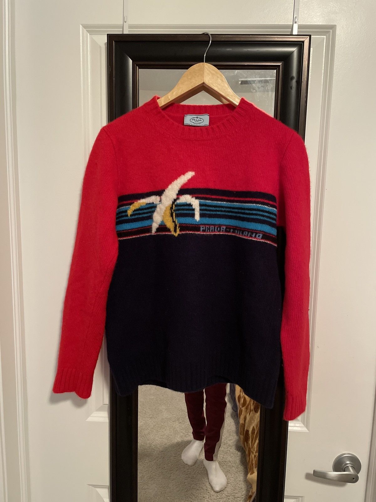 Prada Prada Banana Milano sweater Grailed