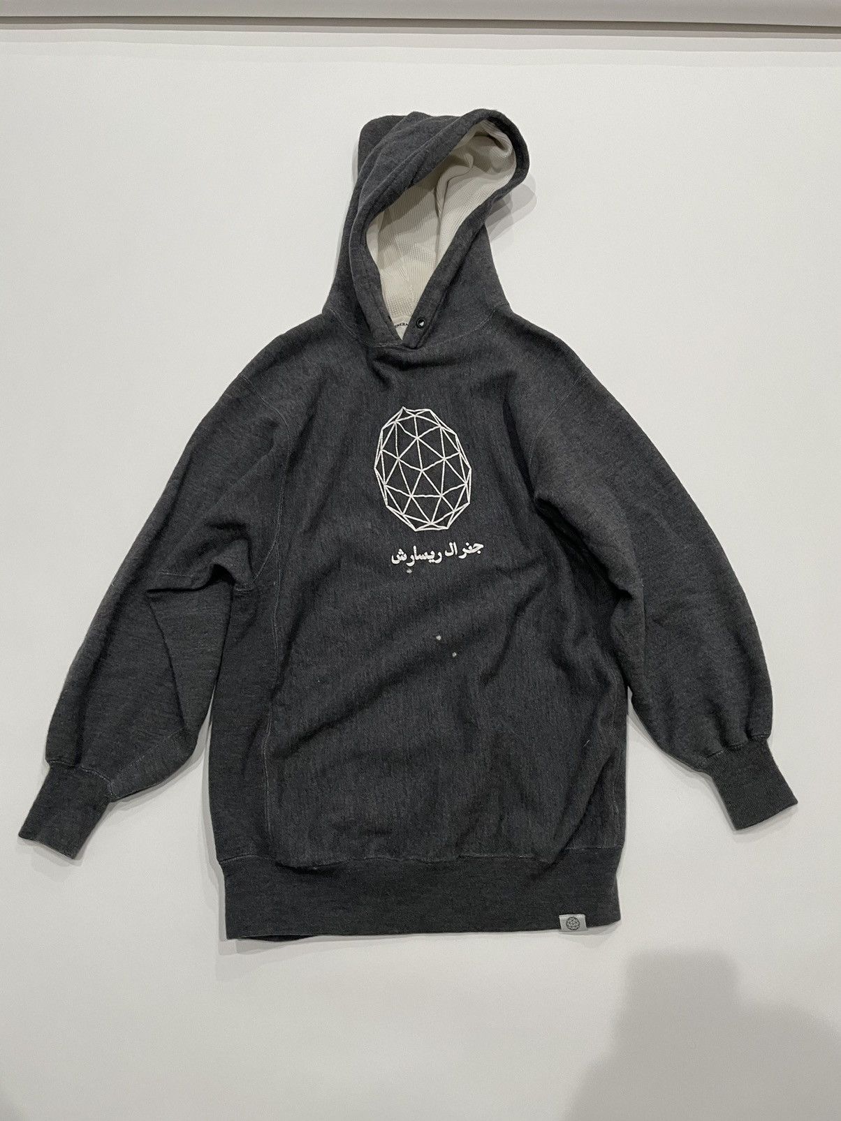 トップス 00s GENERAL RESEARCH 2000 Arabic Hoodie General Research General Research Arabic Hoodie 2000 | Grailed